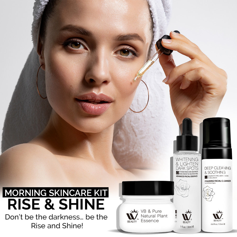 Rise &amp; Shine – Morning Skincare Kit | WBM Beauty
