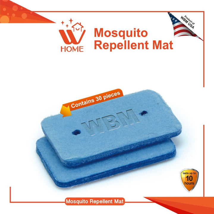 Mosquito Repellent Mat - 30 Pcs | WBM Home