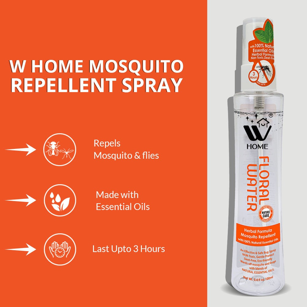 Mosquito &amp; Flying Insect Repellent Spray - 100 ml | WBM Home