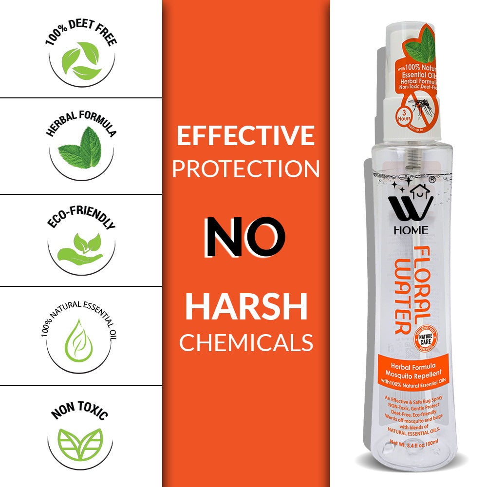 Mosquito &amp; Flying Insect Repellent Spray - 100 ml | WBM Home