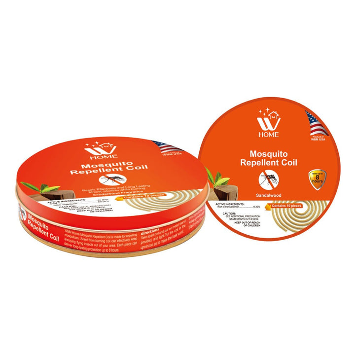 Mosquito &amp; Flying Repellent Coil | Sandalwood 93 mm | WBM Home