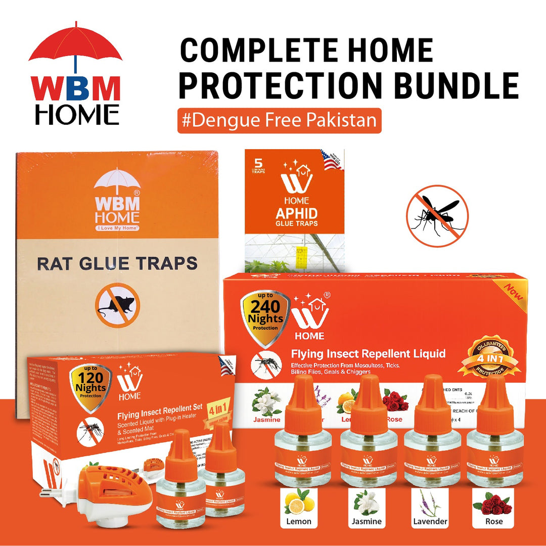 All-in-One Pest Control Bundle – Mosquito, Fly &amp; Rat Protection Pack | WBM Mart