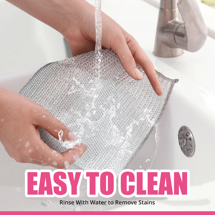 Multifunctional Non-Scratch Wire Dish Cloth - 5 Pcs | WBM Home