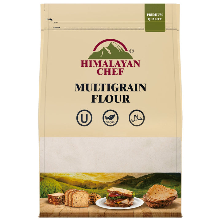 Multigrain Diet Atta - 10 lbs (4540g) | Himalayan Chef