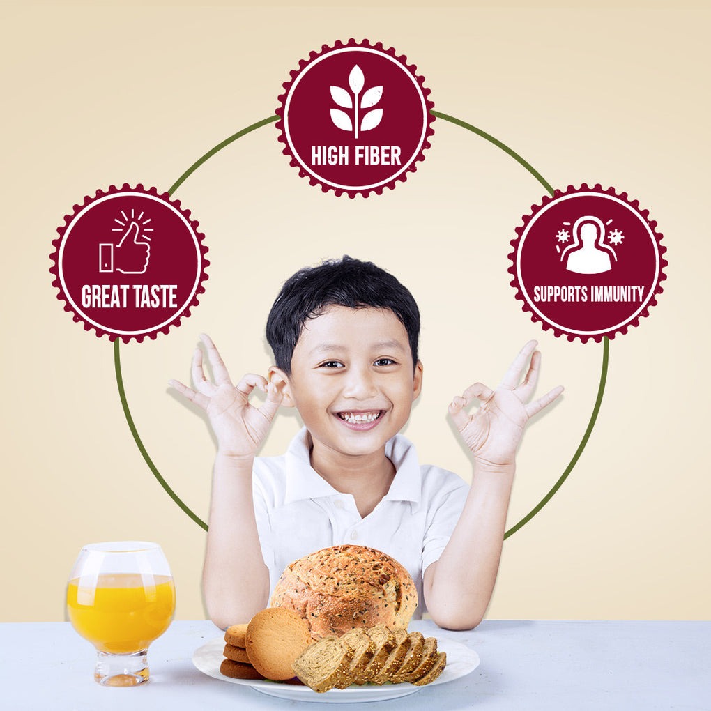 Multigrain Diet Atta - 10 lbs (4540g) | Himalayan Chef