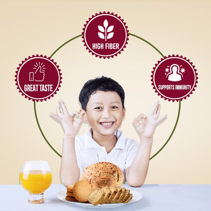 Multigrain Diet Atta - 10 lbs (4540g) | Himalayan Chef