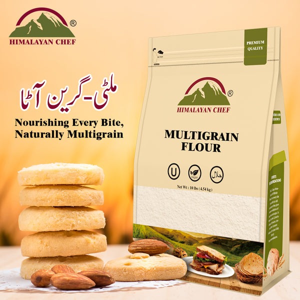 Multigrain Diet Atta - 1.76 lbs (800g) | Himalayan Chef
