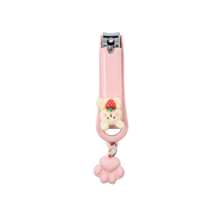 Cute Cartoon Series Strawberry Bunny Nail clippers (Pink) | WBM MART