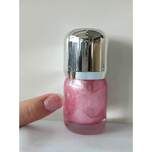 Little Silver Cap Nail Polish | 05 Aurora Pink | WBM MART