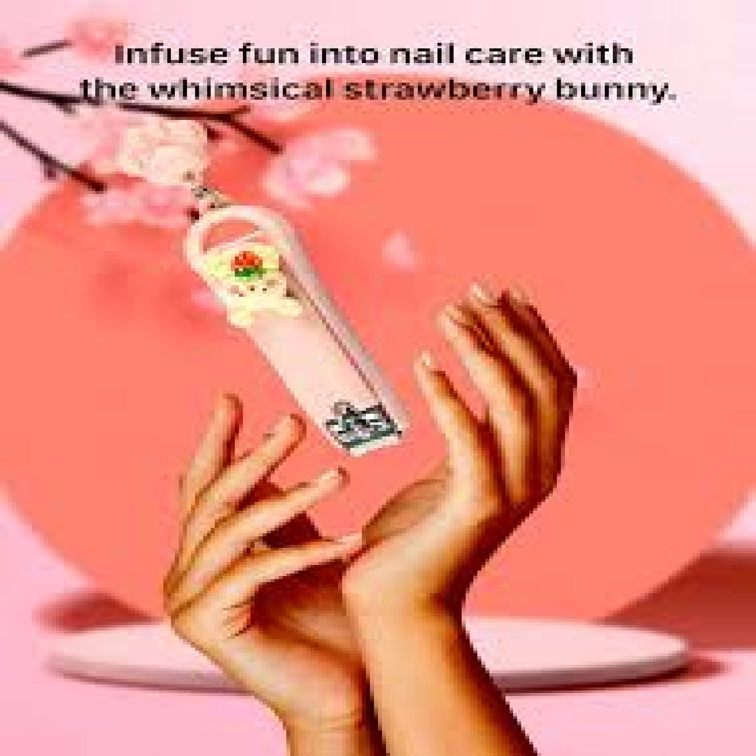Cute Cartoon Series Strawberry Bunny Nail clippers (Pink) | WBM MART