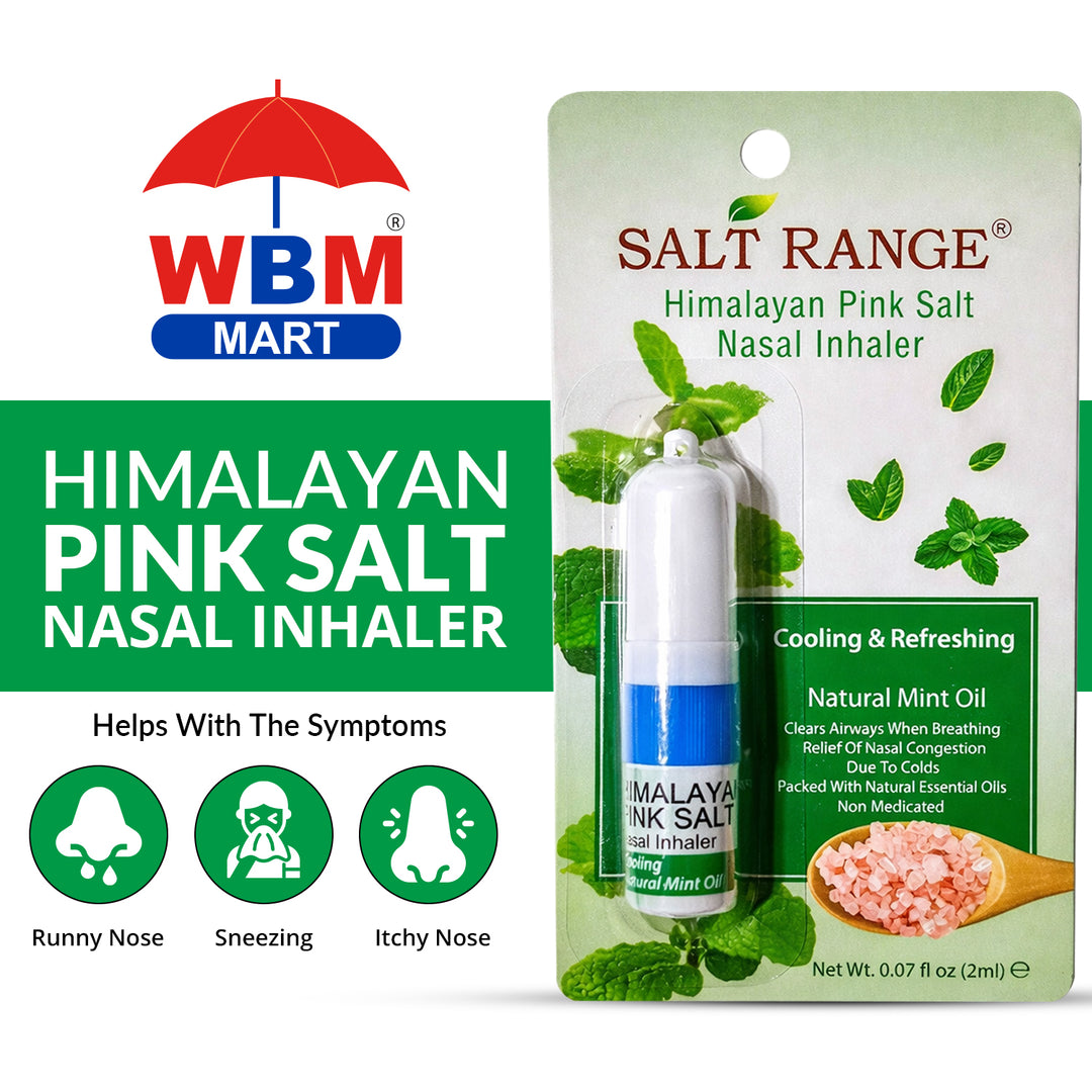 Himalayan Pink Salt Nasal Inhaler-2ml | Salt Range