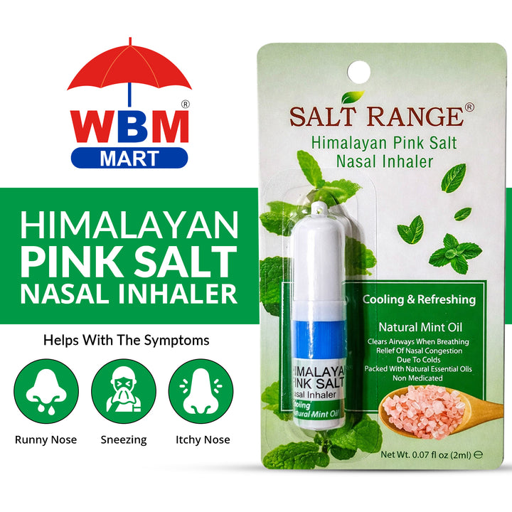 Himalayan Pink Salt Nasal Inhaler-2ml | Salt Range
