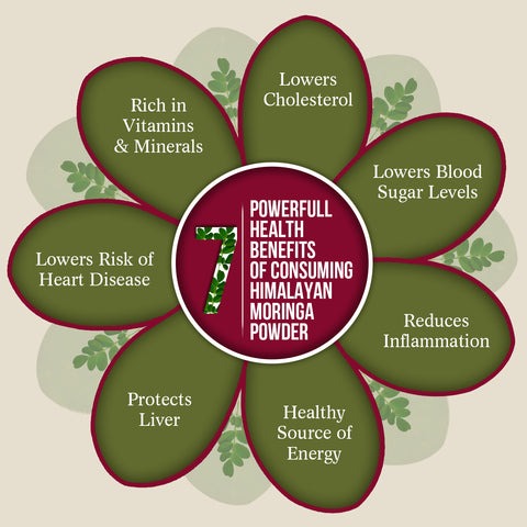 Organic Moringa Powder - 100g | Himalayan Chef
