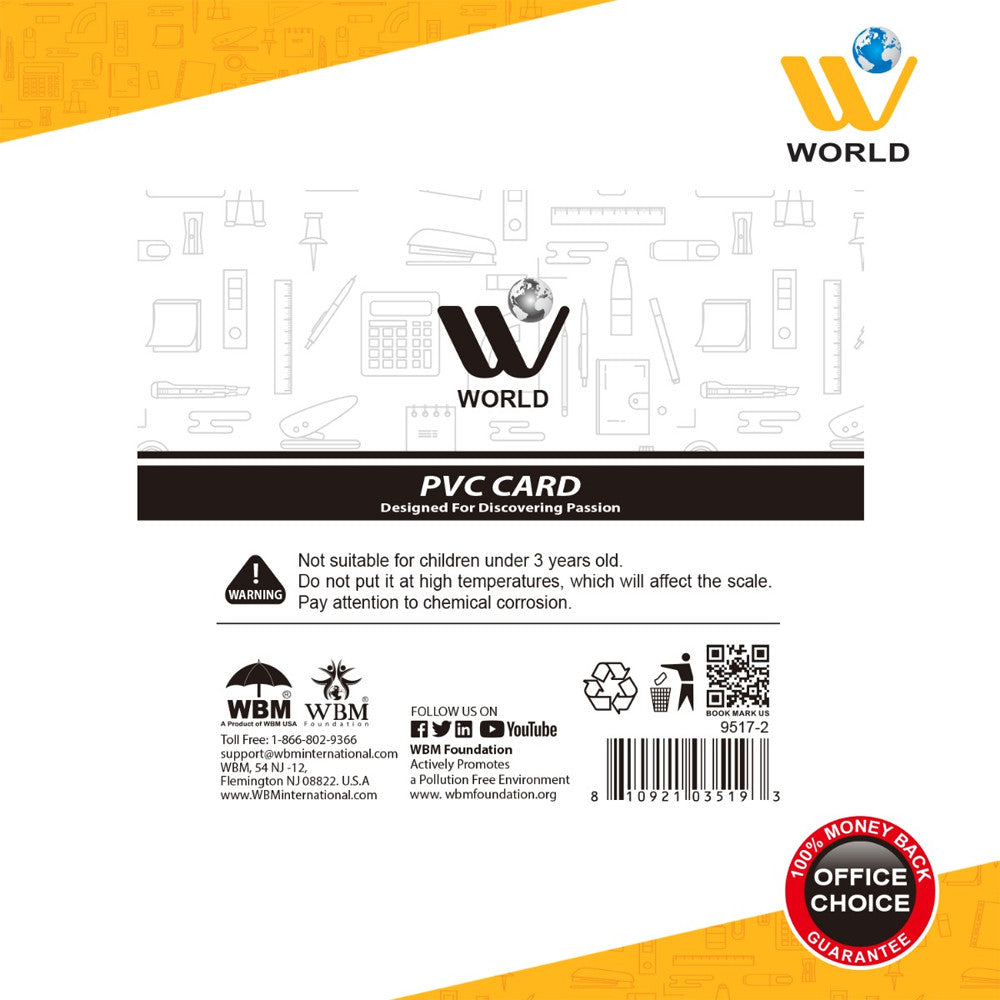 PVC Cards 12 Pcs | WBM World