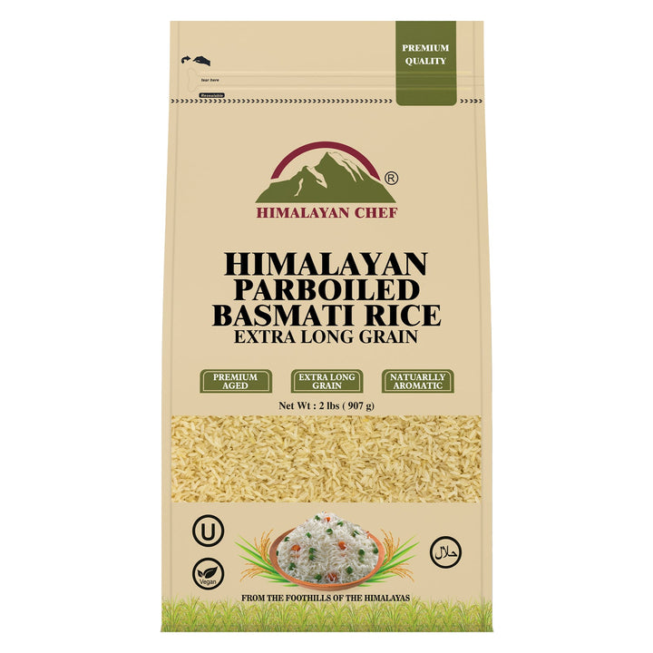 1121 Kainat Parboiled (Sella) Basmati Rice - 2 lbs (908g) | Himalayan Chef
