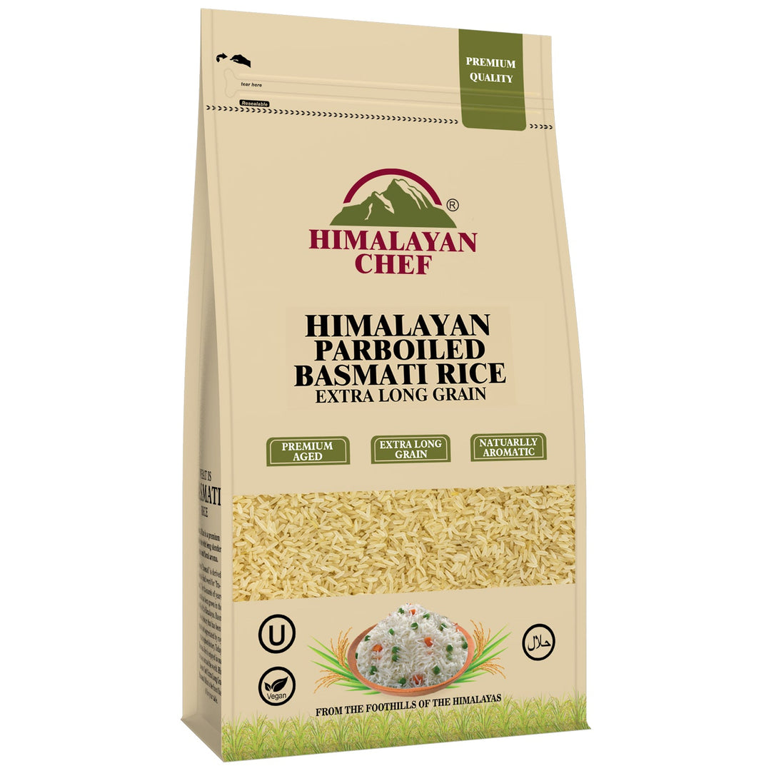 Kainat Parboiled (Sella) Basmati Rice - 10 lbs (4500g) | Himalayan Chef