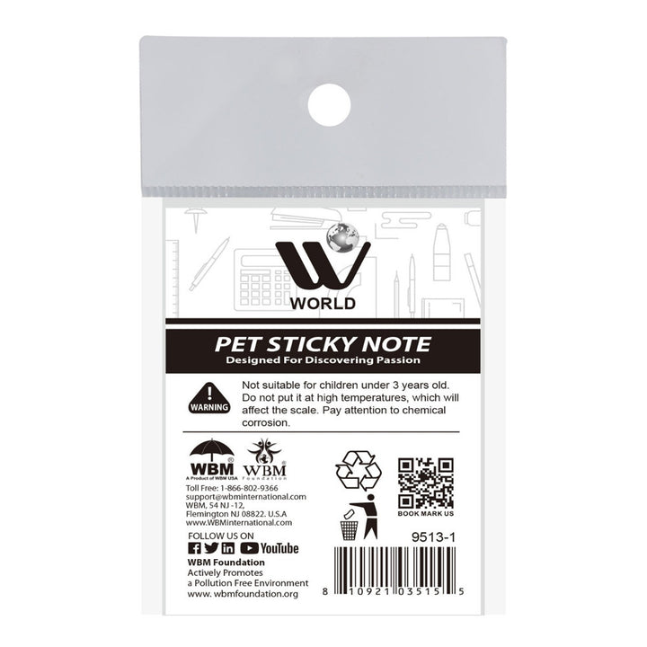 Pet Stick Notes - Multi Colors | WBM World