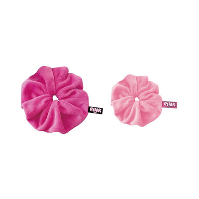 Hair Drying Scrunchies Set of 2 Pink Party Series | WBM MART