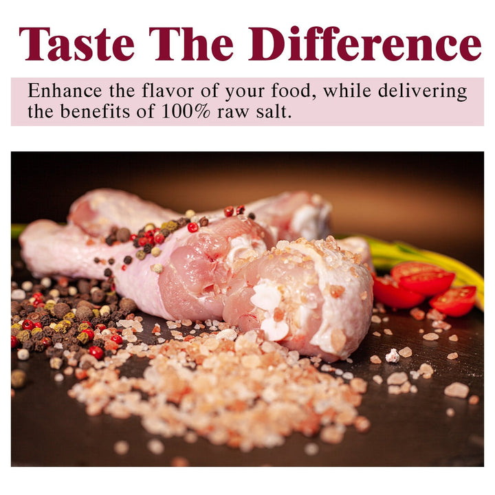 Pink Salt Coarse Large Plastic Jar - 5 lbs (2268g) | Himalayan Chef