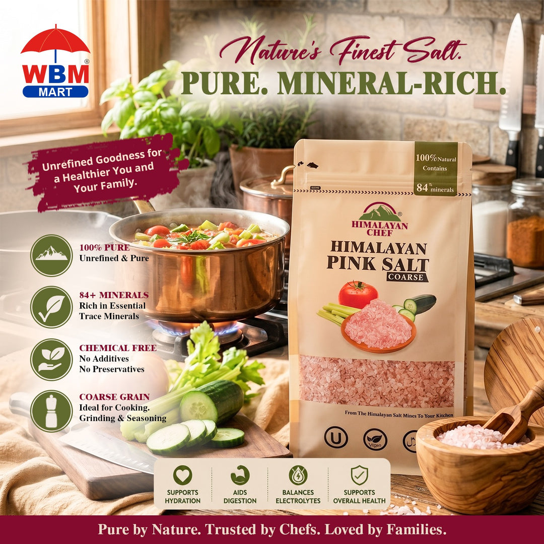 Pink Salt Coarse - 2 lbs (908g) | Himalayan Chef