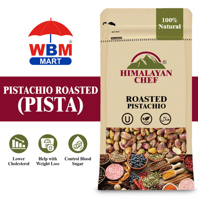 Pistachio Roasted (Pista) without Shell - 0.2 lbs (100g) | Himalayan Chef