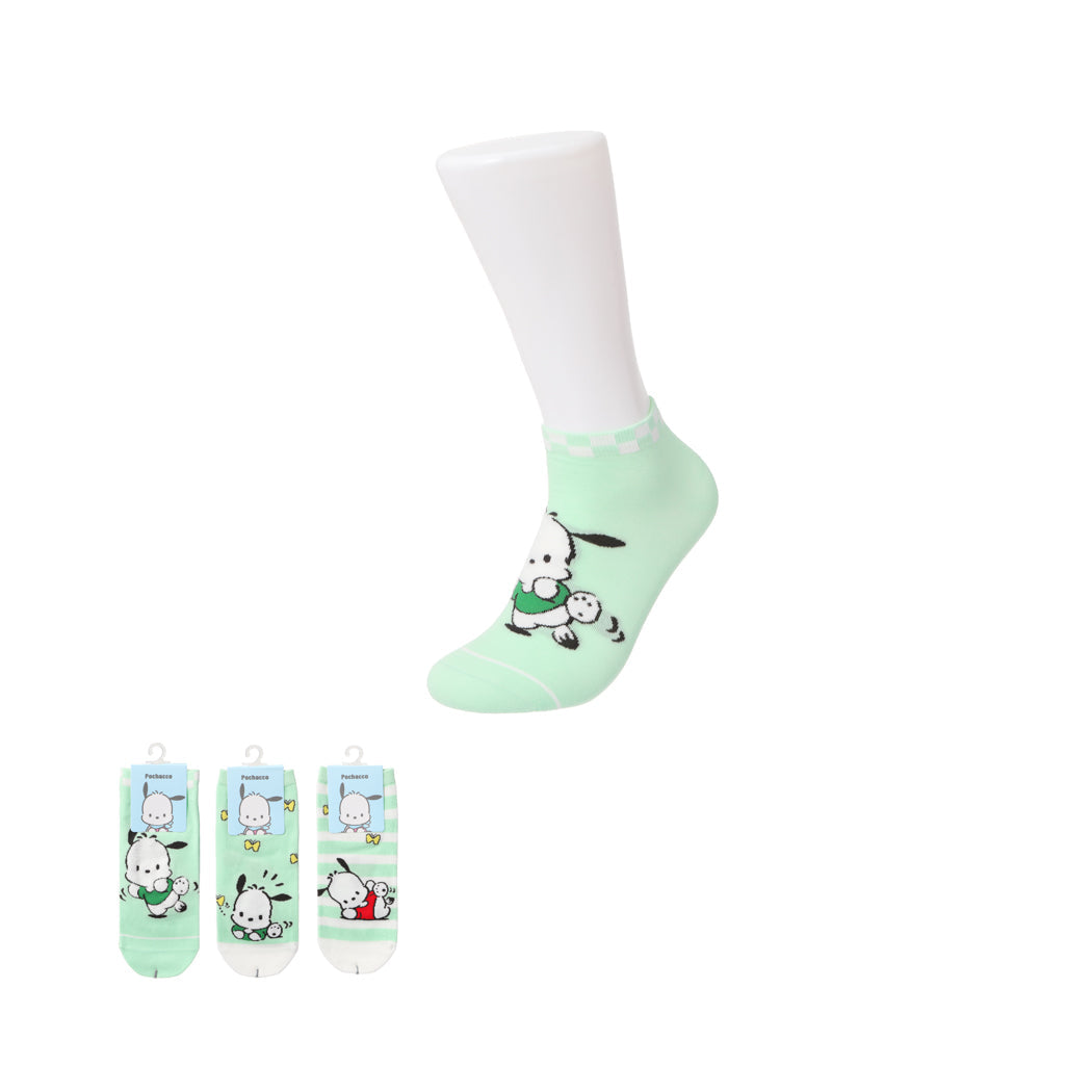 Pochacco Ankle Socks Cute Character Design | WBM MART