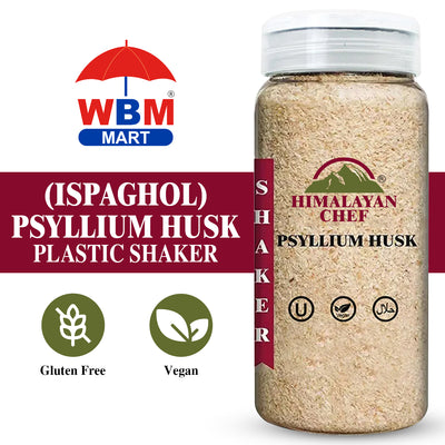 Psyllium Husk Plastic Shaker - 0.18 lbs (80g) | Himalayan Chef