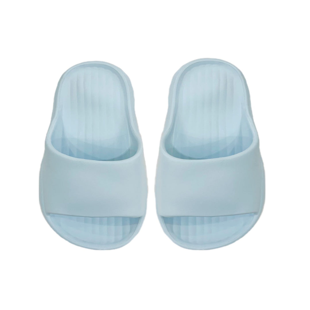 Puff Series Women’s Bathroom Slippers Size 37–38 Blue | WBM MART