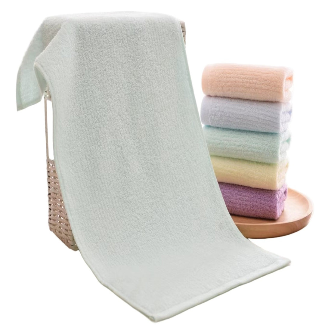 Pure Cotton Soft Absorbent Bath Towel Any Random Color | WBM MART