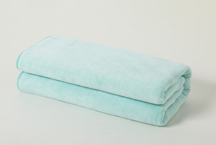 Quick Dry Microfiber Bath Towel Absorbent Any Random Color | WBM MART