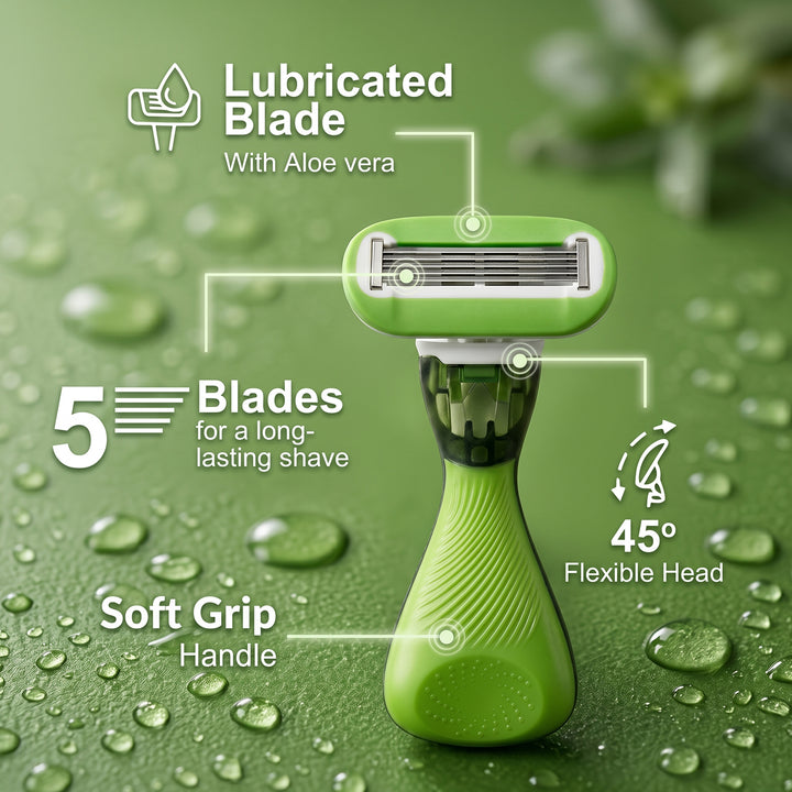 Five Blades Portable Women Razor | WBM Beauty