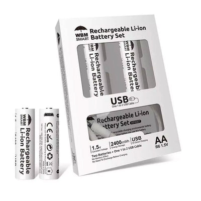 Rechargeable Li-ion Battery Set | WBM Smart