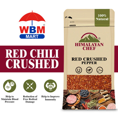 Red Chili Crushed - 0.2 lbs (100g) | Himalayan Chef