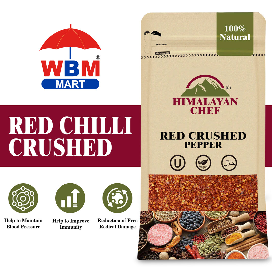 Red Chilli Crushed - 0.88lbs (400g)| Himalayan Chef