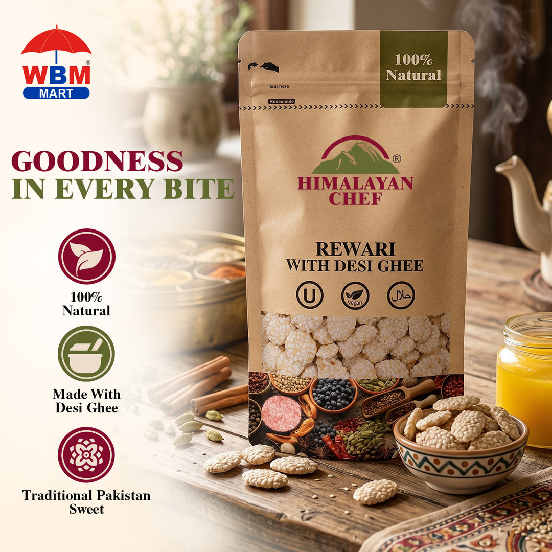 Rewari with Desi Ghee - 0.2 lbs (100g) | Himalayan Chef