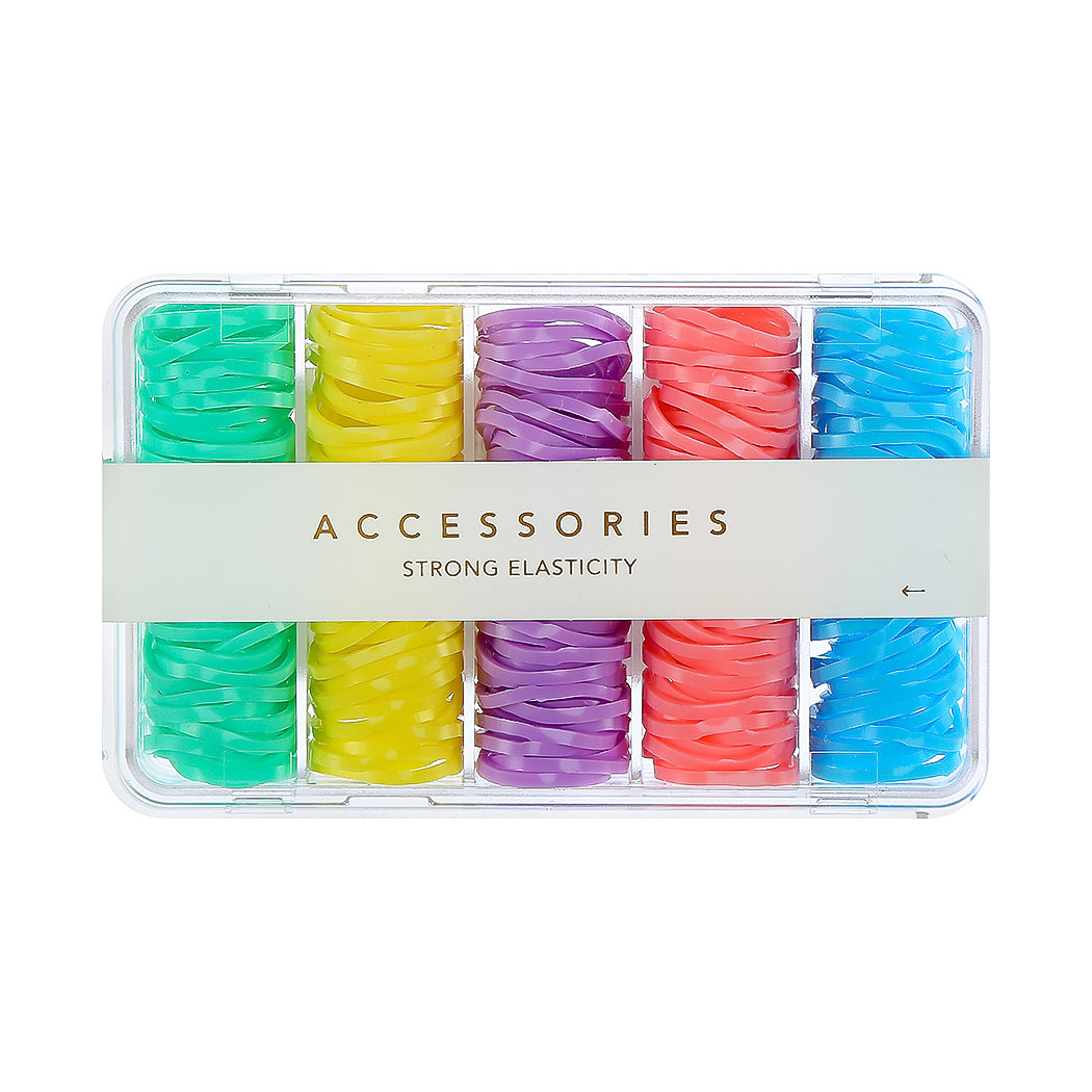 Stretchable Rubber Bands Set Colorful | WBM MART