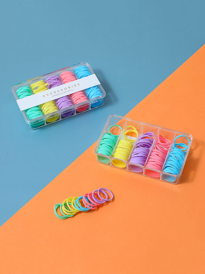 Stretchable Rubber Bands Set Colorful | WBM MART