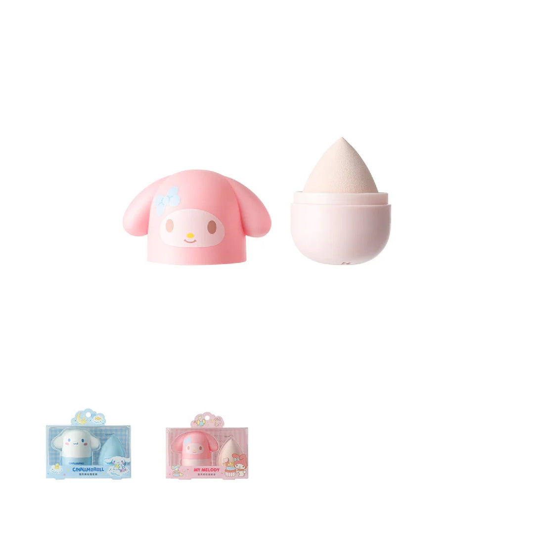 Makeup Sponge with Case Sanrio Characters | WBM MART