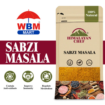 Sabzi Masala - 0.22 lbs (100g) | Himalayan Chef