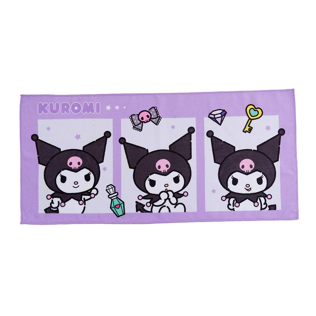 Sanrio Kuromi Towel Bold Character Print Soft Fabric | WBM MART
