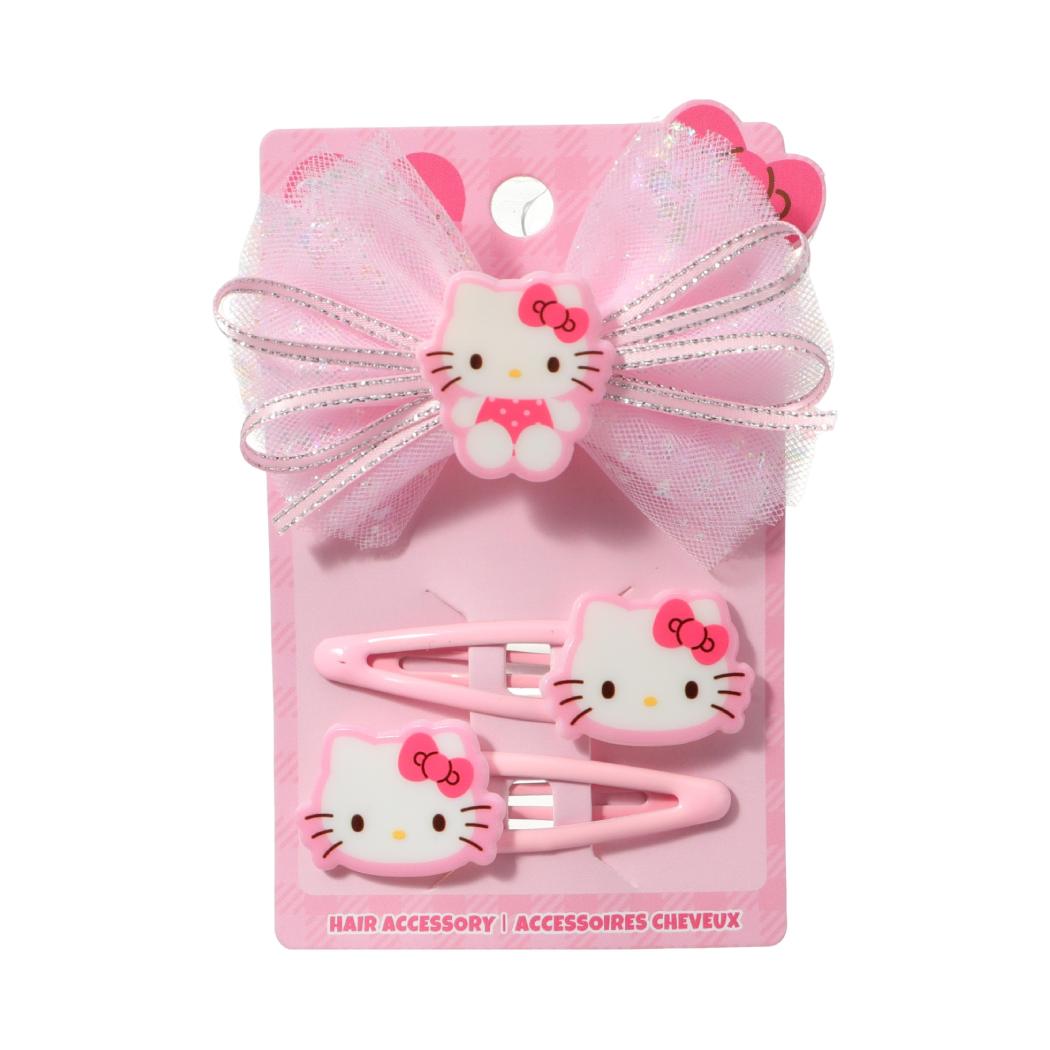 Hello Kitty Soft Hair Fashion Accessories Set 3 pcs | WBM MART