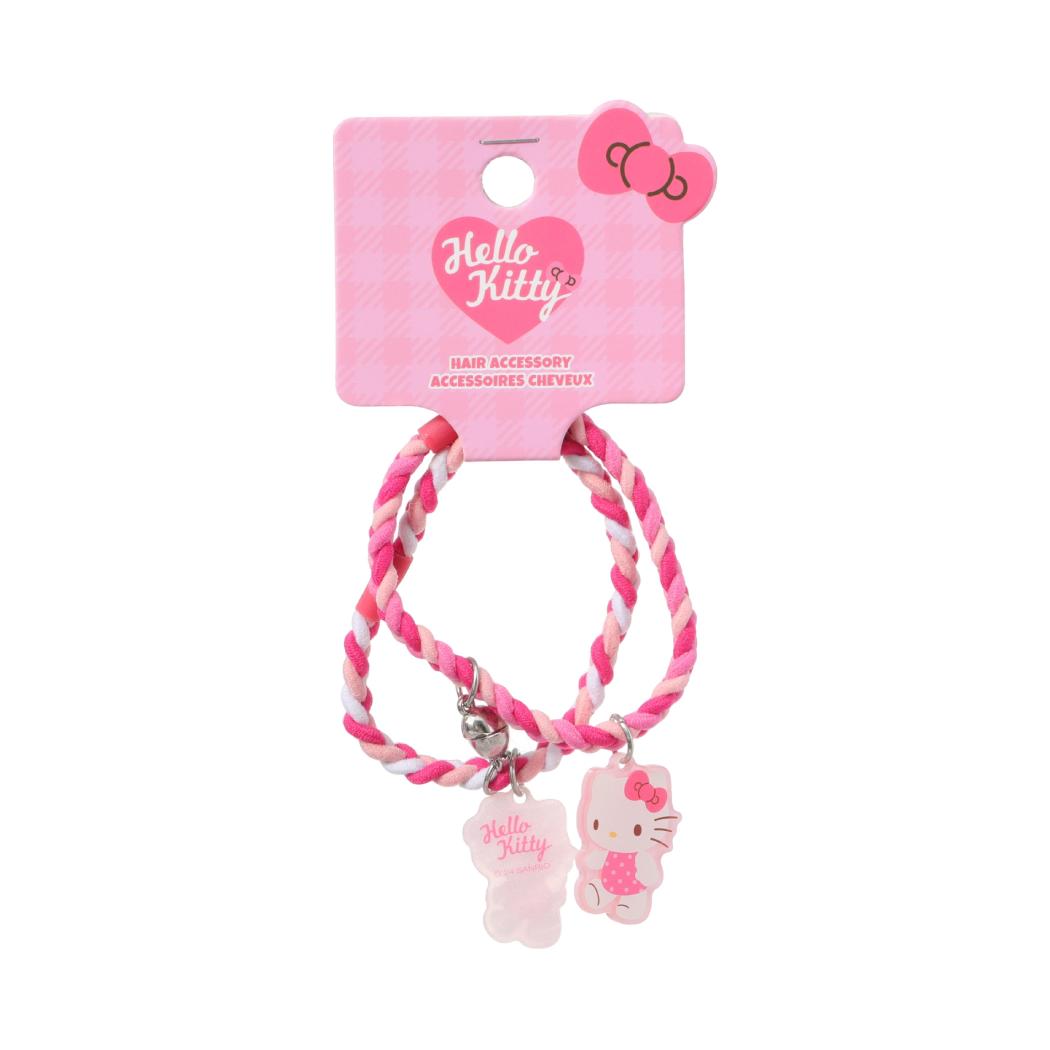 Sanrio Hello Kitty Hair Ties Set 2 pcs Any Random Color | WBM MART