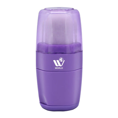 Sharpener With Eraser Set (Purple) | WBM World