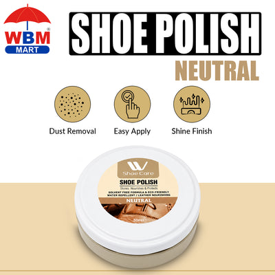 Shoe Polish Neutral | 50ml - WBM Shoe Care