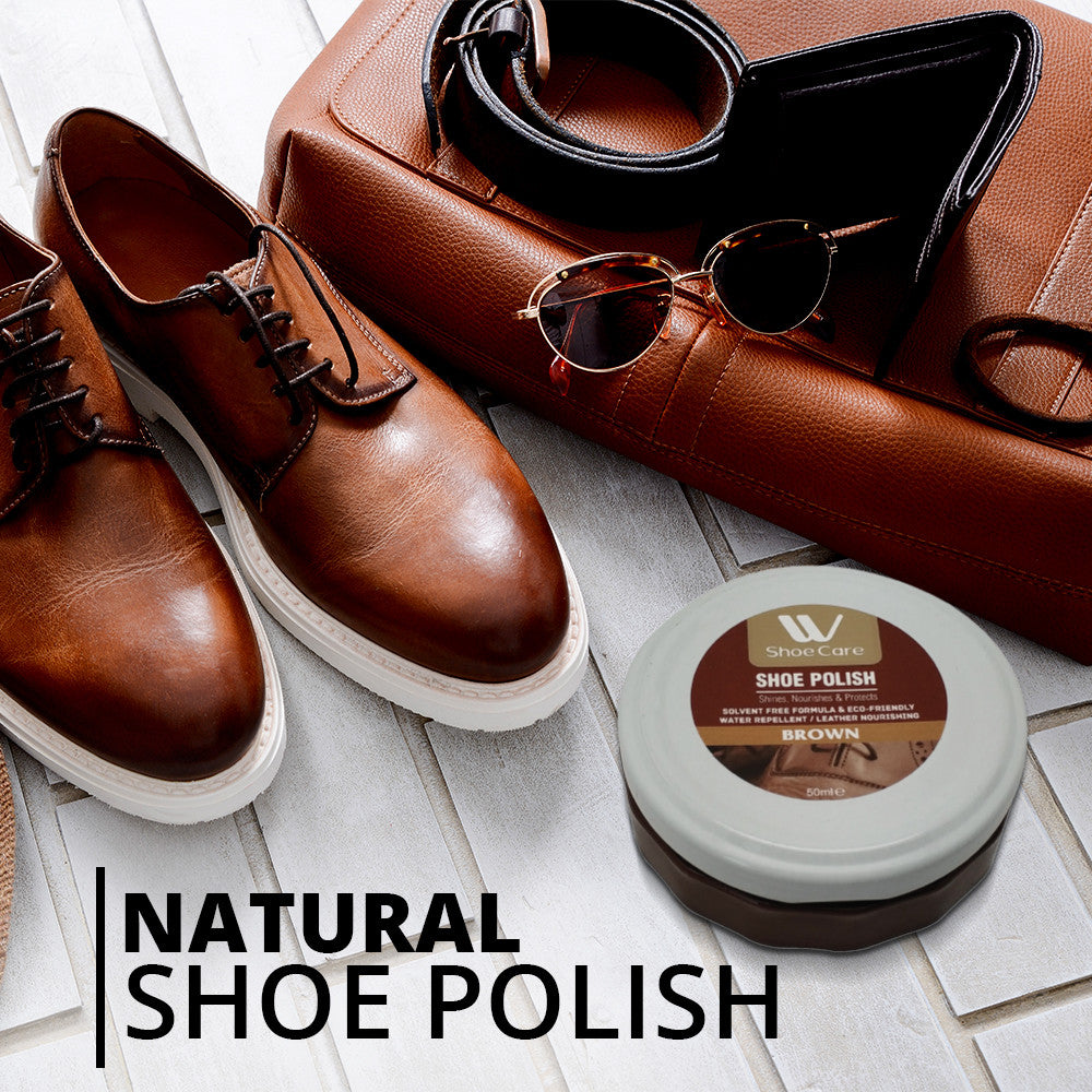 Shoe Polish Brown | 50ml - WBM Shoe Care