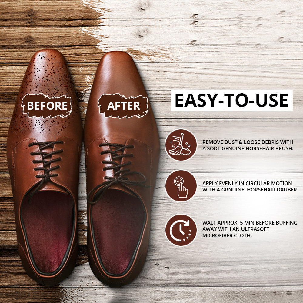 Shoe Polish Brown | 50ml - WBM Shoe Care