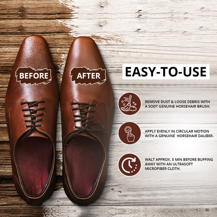 Shoe Polish Brown | 50ml - WBM Shoe Care