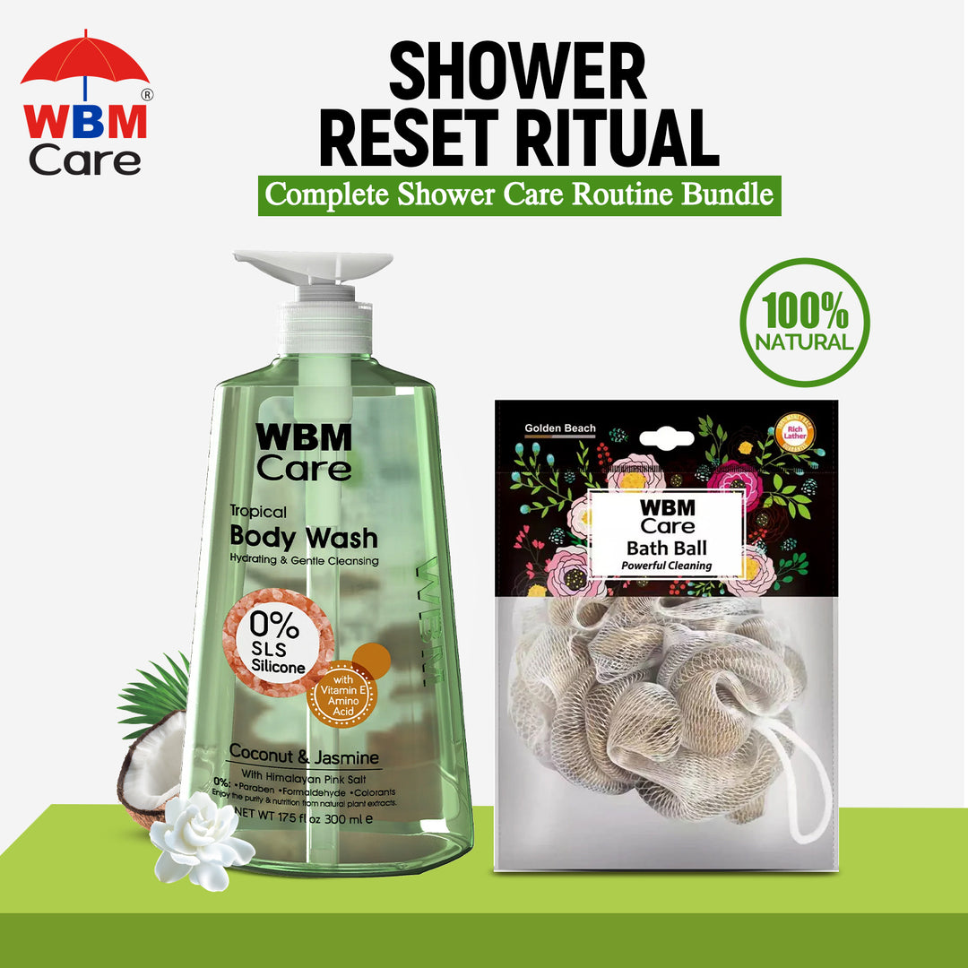 Shower Reset Ritual – Complete Shower Care Routine Bundle | WBM MART