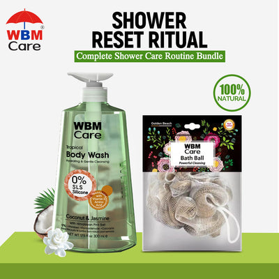 Shower Reset Ritual – Complete Shower Care Routine Bundle | WBM MART