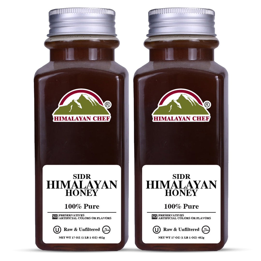Sidr Honey - 2 lbs (960g) | Pack of 2 - Himalayan Chef